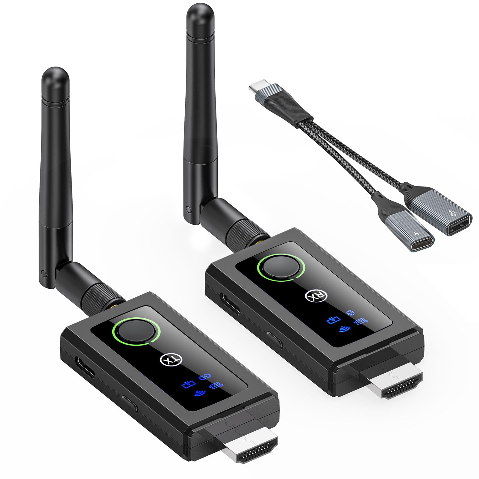 Amazon.com: KCEVE Wireless HDMI Transmitter and Receiver 200M